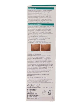 Sérum facial Dermopure Clinical Eucerin de piel mixta y grasa