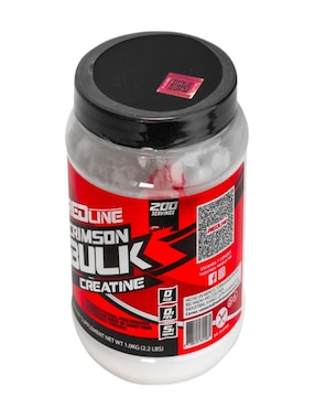 Creatina monohidratada crimson bulk Redline sabor natural de 1 kg