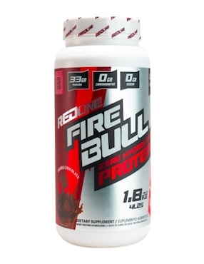 Proteína Fire bull zero Redline sabor chocolate