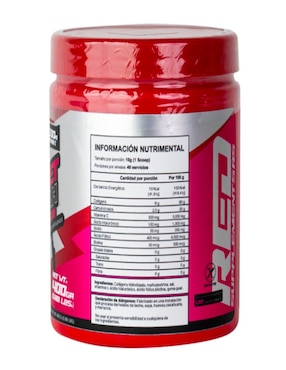 Colageno hidrolizado scarlet cheetah Redline sabor grosella de 400 g
