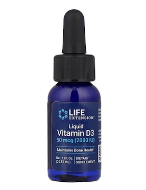 Vitamina D3 líquida Life Extension de 30 ml