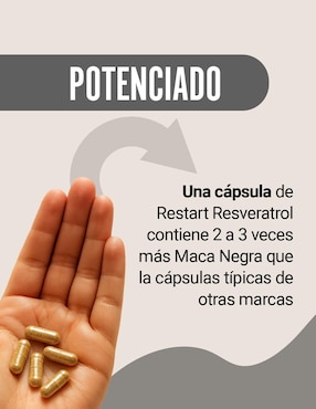 Maca Negra Orgánica Peruana L Citrulina restart con maca negra de 60 cáp