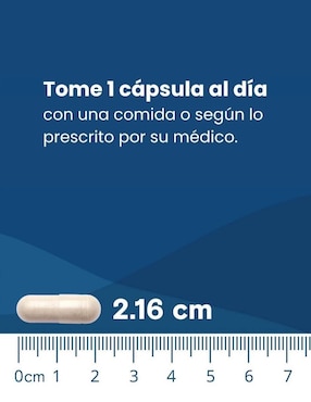 Hierro 60 mg con vitamina c Bariatric Fusion de 60 cápsulas