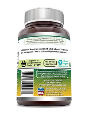 Glucosamine sulfate 1000 mg Amazing Nutrition de 120 cápsulas