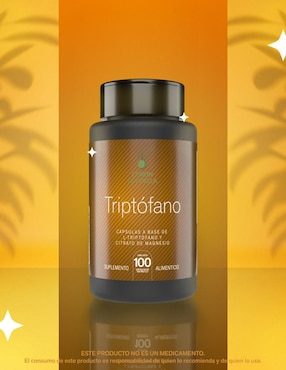 Triptófano Lemon Cochella con L-triptófano, Citrato de Magnesio de 100 cápsulas