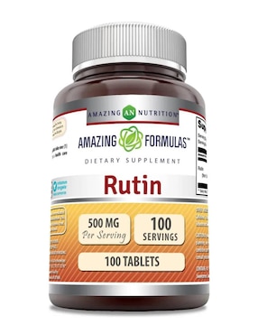 Rutin 500 mg Amazing Nutrition de 100 tabletas