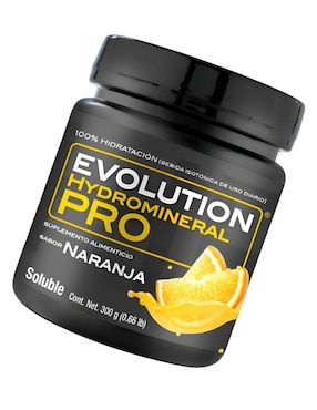 Hydromineral pro electrolitos sabor naranja evolution Evolution Nutraceutical Company sabor naranja de 300 g