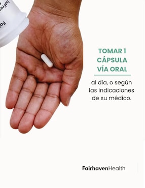 Fairhaven health isofresh probiótico vaginal para mujeres con 10 mil millones de ufc y 5 cepas 30 cápsulas Fairhaven Health con probióticos de 30 cáp