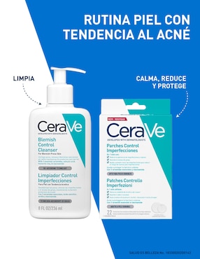 Parches para acné control imperfecciones Cerave