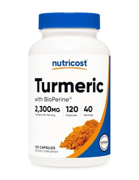 Cúrcuma 2300 mg Nutricost de 120 cápsulas