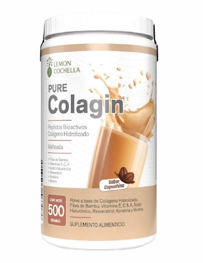 Pure Colagin Lemon Cochella sabor capuccino de 500 g