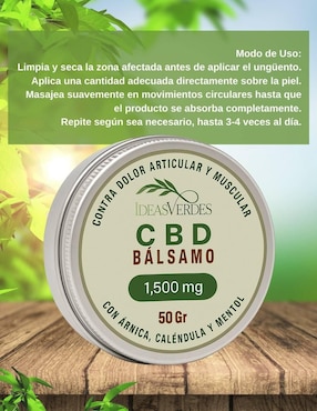Bálsamo Ideas Verdes aroma cítrico