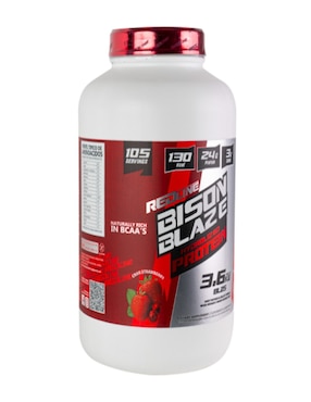 Proteina hidrolizada bison blaze Redline sabor frutos rojos
