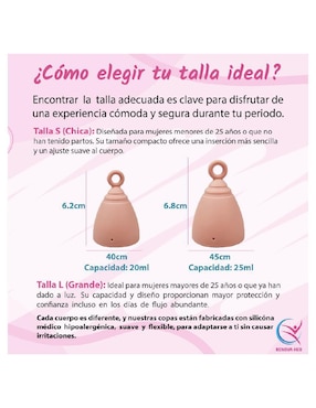 Kit copa menstrual con vaso esterilizador Renova-Her