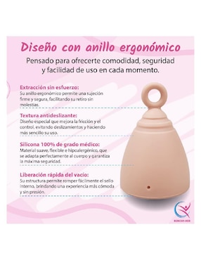 Kit copa menstrual con vaso esterilizador Renova-Her