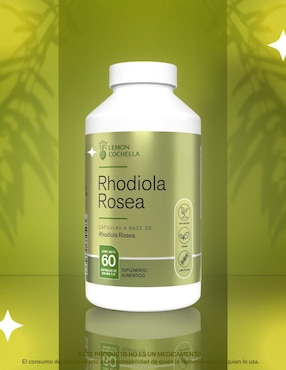 Rhodiola Rosea Lemon Cochella de 60 cápsulas