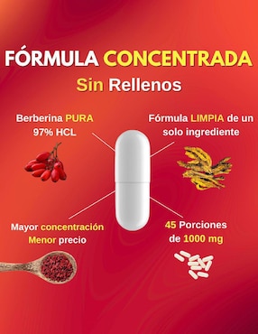 Berberine Pro Instanutra de 90 cápsulas