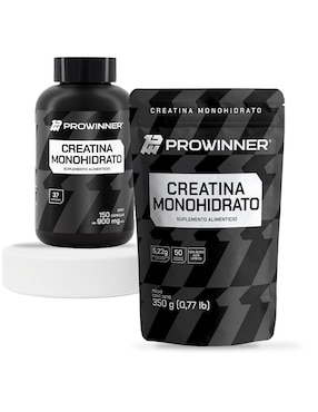 Set de suplementos alimenticios Creatina monohidrato Prowinner
