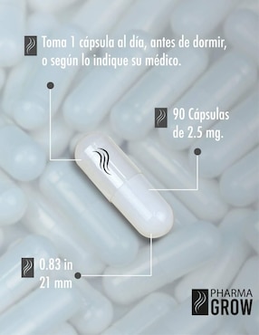 Minoxidil Pharma Grow de 90 cápsulas