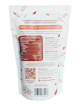 Levadura nutrimental suplemento alimenticio Terraria polvo