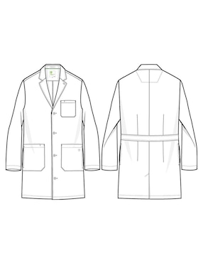 Uniforme Healing Hands estilo regular para hombre