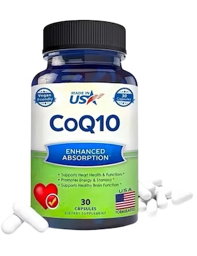 Coenzima Q10 suplemento alimenticio Ko Beauty cápsulas