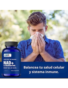 Nad + Resveratrol suplemento alimenticio Ko Beauty cápsulas