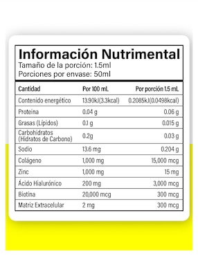 Colágeno líquido sublingüal The Everyday Lab de 50 ml