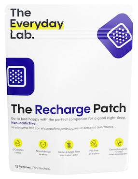 Recharge sleeping patch The Everyday Lab con melatonina de 12 parches