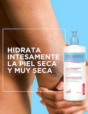 Loción corporal hidratante Pierre Fabre locion nutritiva piel muy seca dexeryl 500 ml