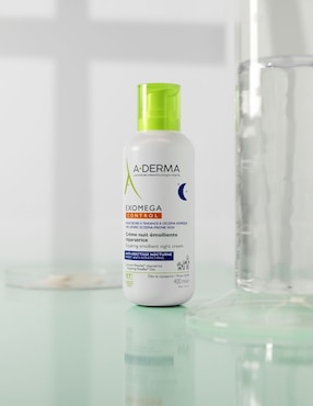 Crema para cuerpo recomendada para calmar la piel de noche crisis de comezon Aderma Exomega 400 ml para piel seca y sensible