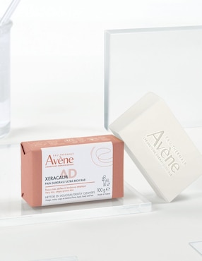 Limpiadores rostro y cuerpo barra dermolimpiadora facial y coporal Avene Xeracalm para piel muy seca 100 gr para calmar la piel