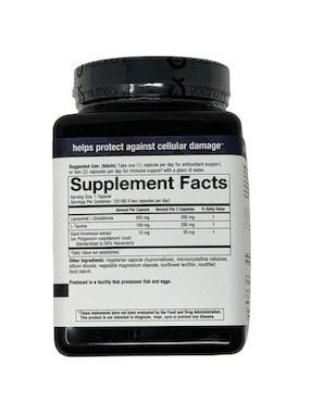 Liposomal glutatión+ con resveratrol Youtheory de 120 cápsulas