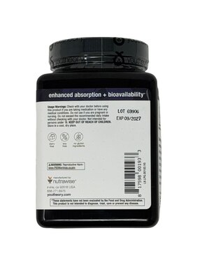 Liposomal glutatión+ con resveratrol Youtheory de 120 cápsulas