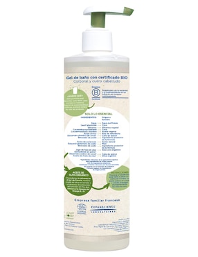 Gel corporal limpiador Gel de baño Bio Mustela