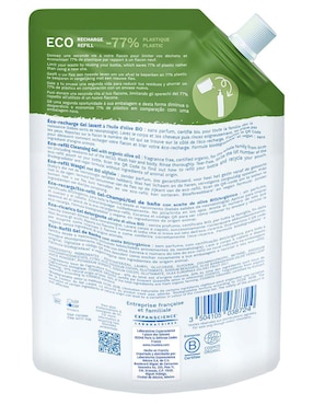 Gel corporal limpiador Gel de baño Eco Refill Mustela Bio