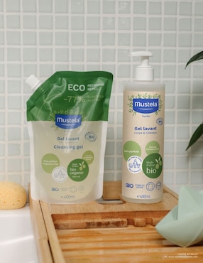 Gel corporal limpiador Gel de baño Eco Refill Mustela Bio
