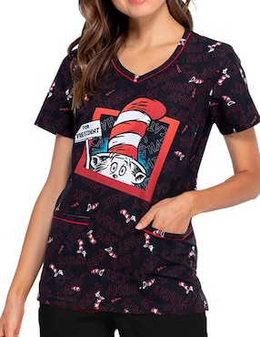 Pijama quirúrgica Cherokee Tooniforms estilo regular para mujer