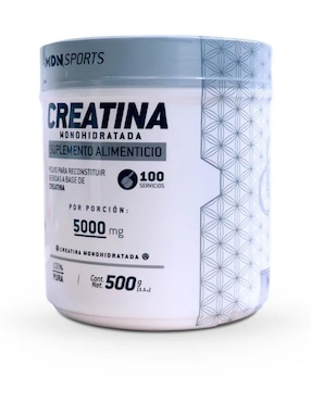Creatina monohidratada MDN sabor natural de 500 G