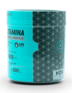 Glutamina sports MDN con L-Glutamina sabor natural de 500 G