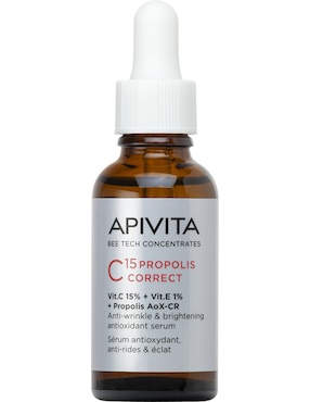 Sérum antioxidante facial Bee tech propolis correct Apivita de piel normal