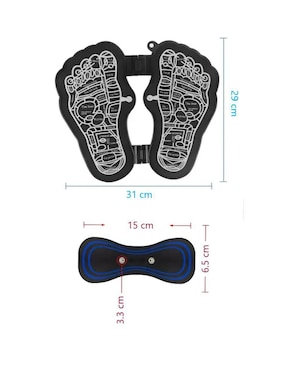 Kit de masajeadores eléctricos Belug Pies + 3 Minis