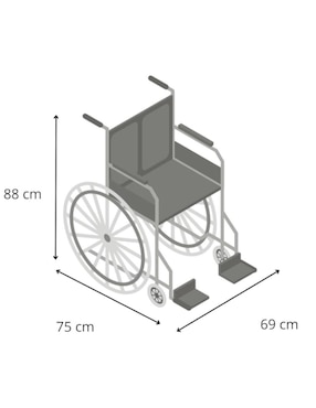 Silla de ruedas Reactiv R218061BR-TN