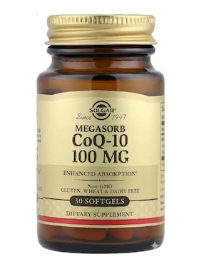 Megasorb CoQ-10 Solgar de 30 cápsulas