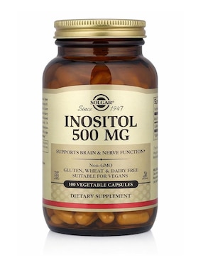 Inositol Solgar de 100 cápsulas