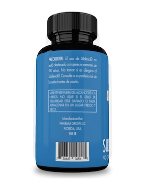 Apoyo circulatorio y desempeño masculino Pharma Grow con Sildenafil de 90 cápsulas