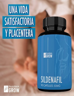Apoyo circulatorio y desempeño masculino Pharma Grow con Sildenafil de 90 cápsulas