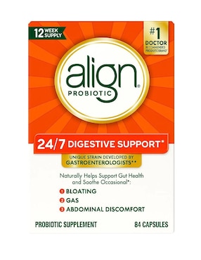 Suplemento probiótico Align de 84 cápsulas