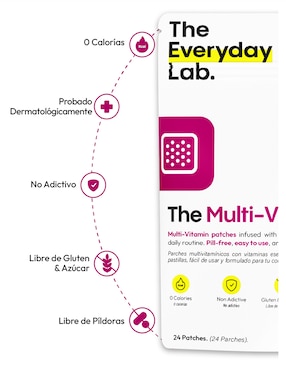 Parche mutivitamínico The Everyday Lab de 24 parches