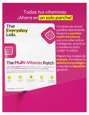 Parche mutivitamínico The Everyday Lab de 24 parches